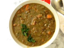 フランスレンズ豆スープ